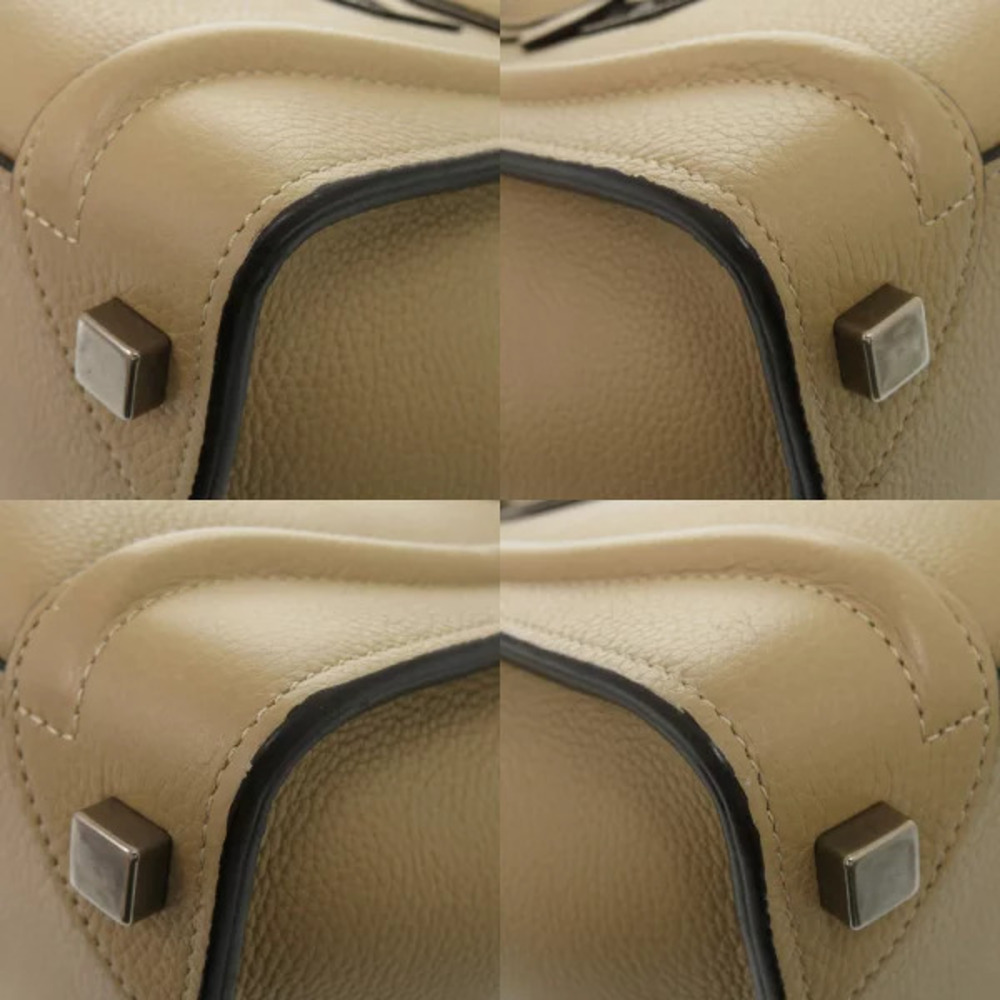 Celine Luggage Shopper Leather Beige Handbag - Picture 5 of 6